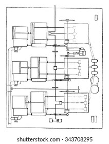 Map of the geometric machine (Formidable), 