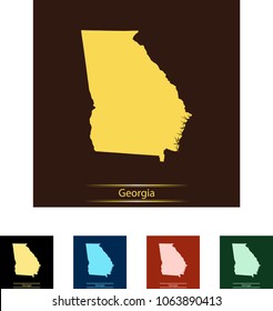 map of Georgia