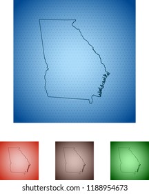 map of Georgia