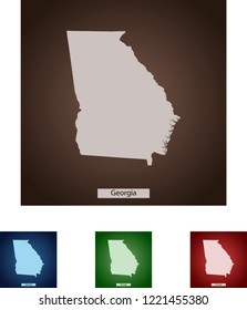 map of Georgia