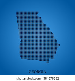 map of Georgia