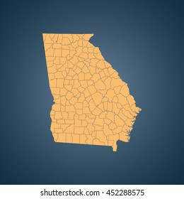 map of Georgia