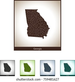 map of Georgia