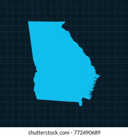map of Georgia