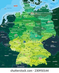 Map Germany