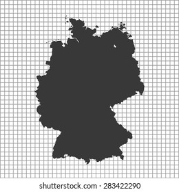map of Germany