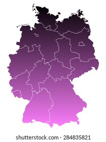 Map of Germany