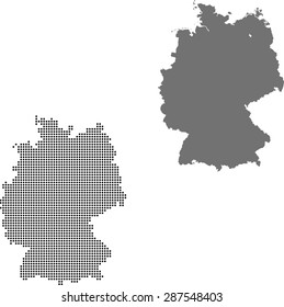 map of Germany