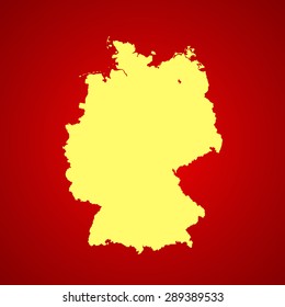 map of Germany