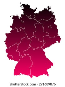 Map of Germany
