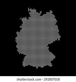 map of Germany