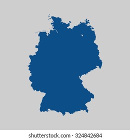 map of Germany