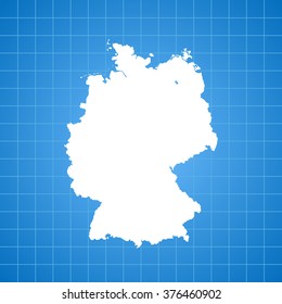 map of Germany