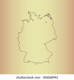 map of Germany