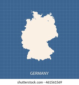 map of Germany