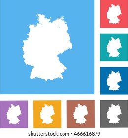 map of Germany