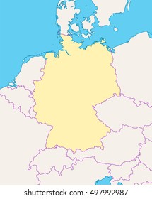 Map - Germany