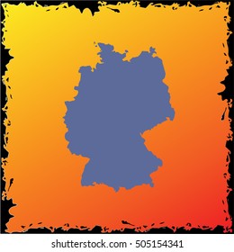 Map of Germany