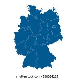 Map of Germany