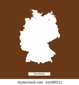map of Germany