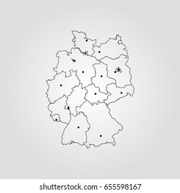 Map of Germany