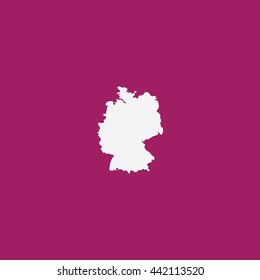 Map of Germany Vector Illustration