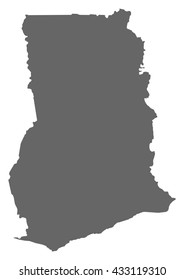 Map - Ghana