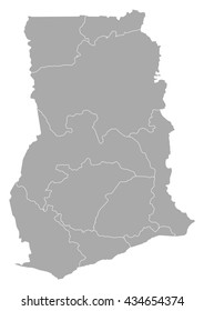 Map - Ghana