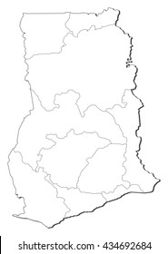 Map - Ghana