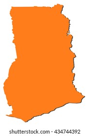 Map - Ghana