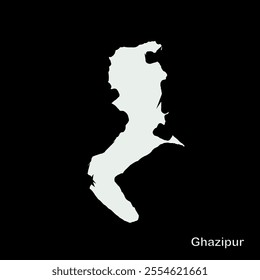 Map of Ghazipur Block, Ghazipur District, Uttar Pradesh State, Republic of India, Government of  Uttar Pradesh, Indian territory, Eastern India, politics, village, tourism