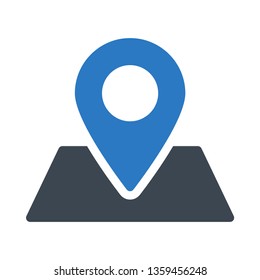  map glyph double color
