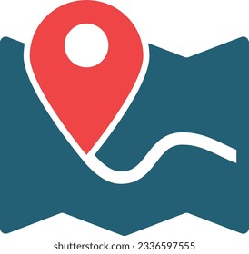 Icono De Dos Colores Para Uso Personal Y Comercial.
