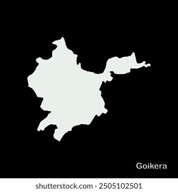 Mapa de Goikera Block, distrito de Pashchimi Singhbhum, estado de Jharkhand, República de la India, Gobierno de Jharkhand, territorio indio, India oriental, política, aldea, turismo