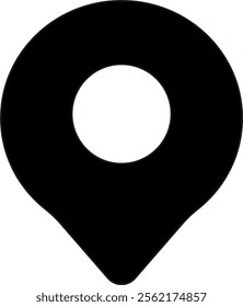 Map and gps or location symbols, ui icons, navigation sign, here, map illustration