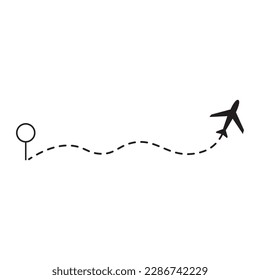 Map with GPS pointer, travel concept one line drawing, Map of the navigation path, route between two landmarks. pixel perfect and editable outline icon gps navigator vector illustration design