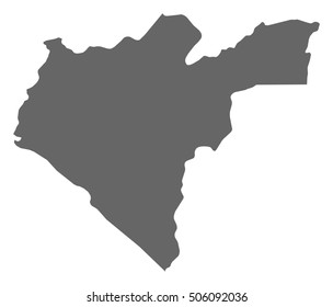 Map - Grand Bassa (Liberia)
