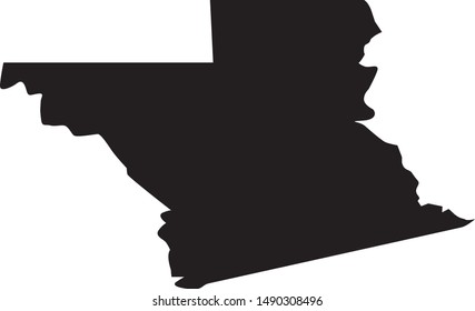 map of Grant county in louisiana