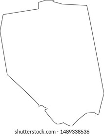 Map of Grant County in the state of Kentucky
