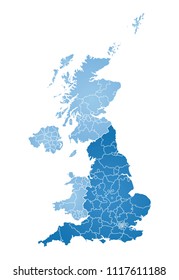 Map of Great Britain