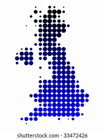 Map of Great Britain