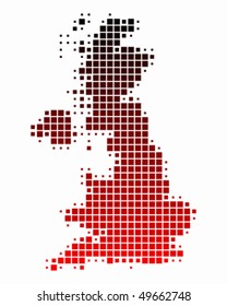 Map of Great Britain