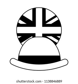 map great britain with bus icon