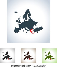 map of Greece