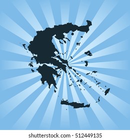 map of Greece