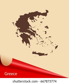 map of Greece