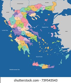 Map Of Greece