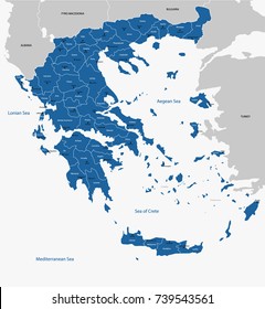 Map Of Greece