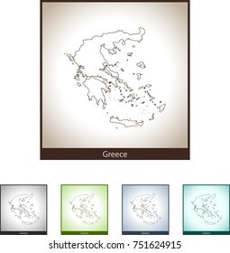 map of Greece