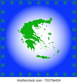 map of greece